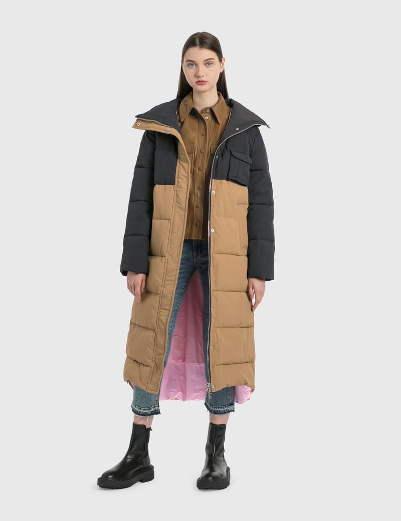 Ganni - Heavy Tech Oversized Puffer Coat | HBX - Globally Curated
