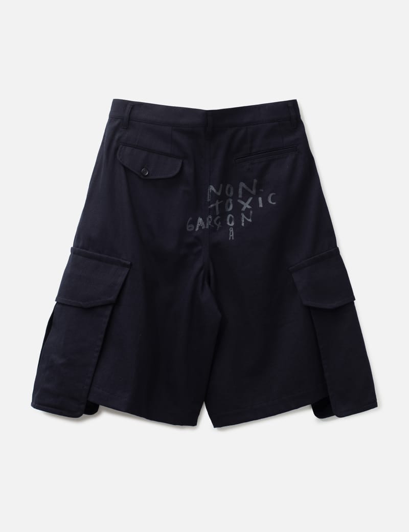 CDG Shirt - Now Future Cargo Shorts | HBX
