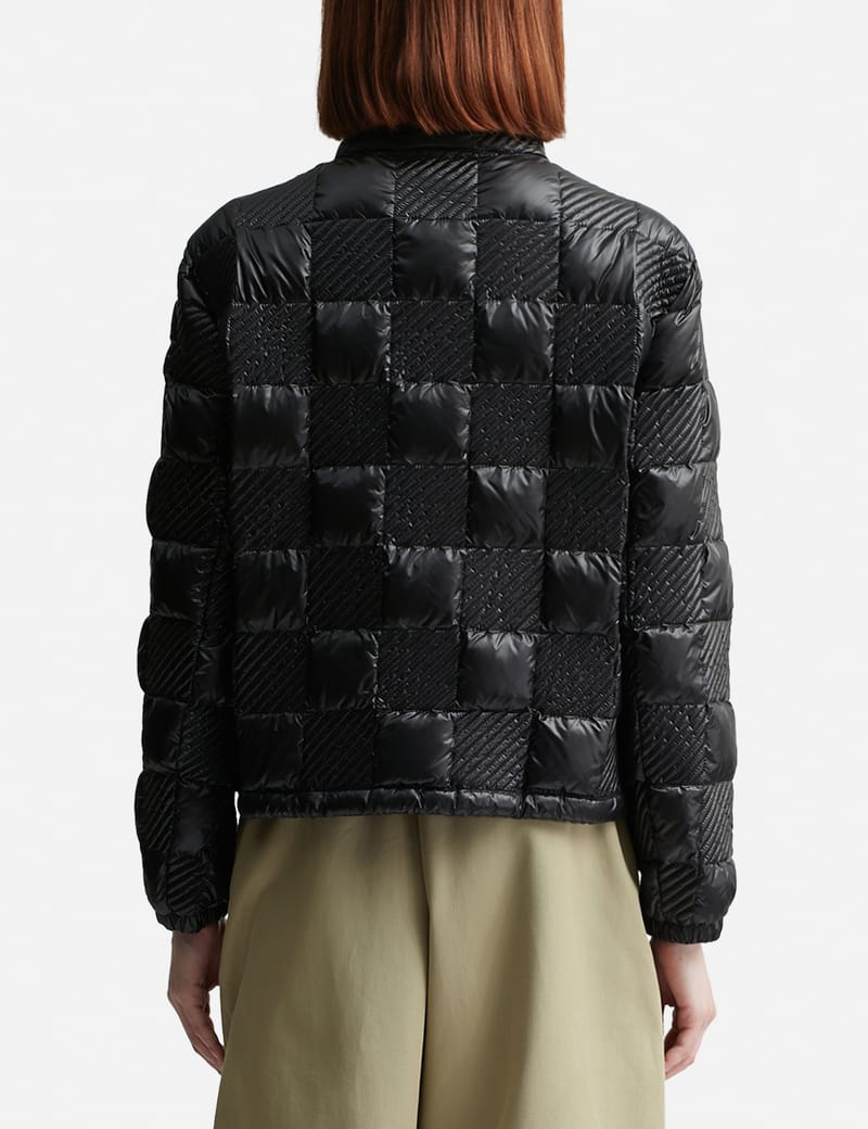 ユッピー様☆MONCLER adoxa ダウンコート　サイズ0(S) ブラック 良品☆モンクレール・ADOXA ワッペン フード付 ダウンコート(0