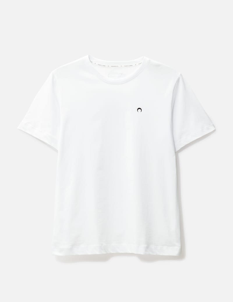 【MARINE SERRE】関税送料込 オーガニックコットン Tシャツ Marine Serre - オーガニック コットン Tシャツ | HBX - ハイプ