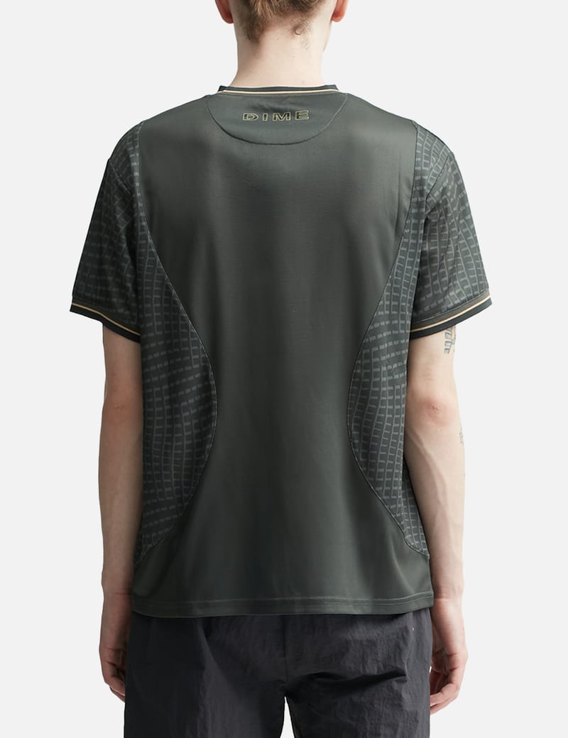 DIME MTL ATHLETIC JERSEY CHARCOAL sizeL - Tシャツ/カットソー(半袖 