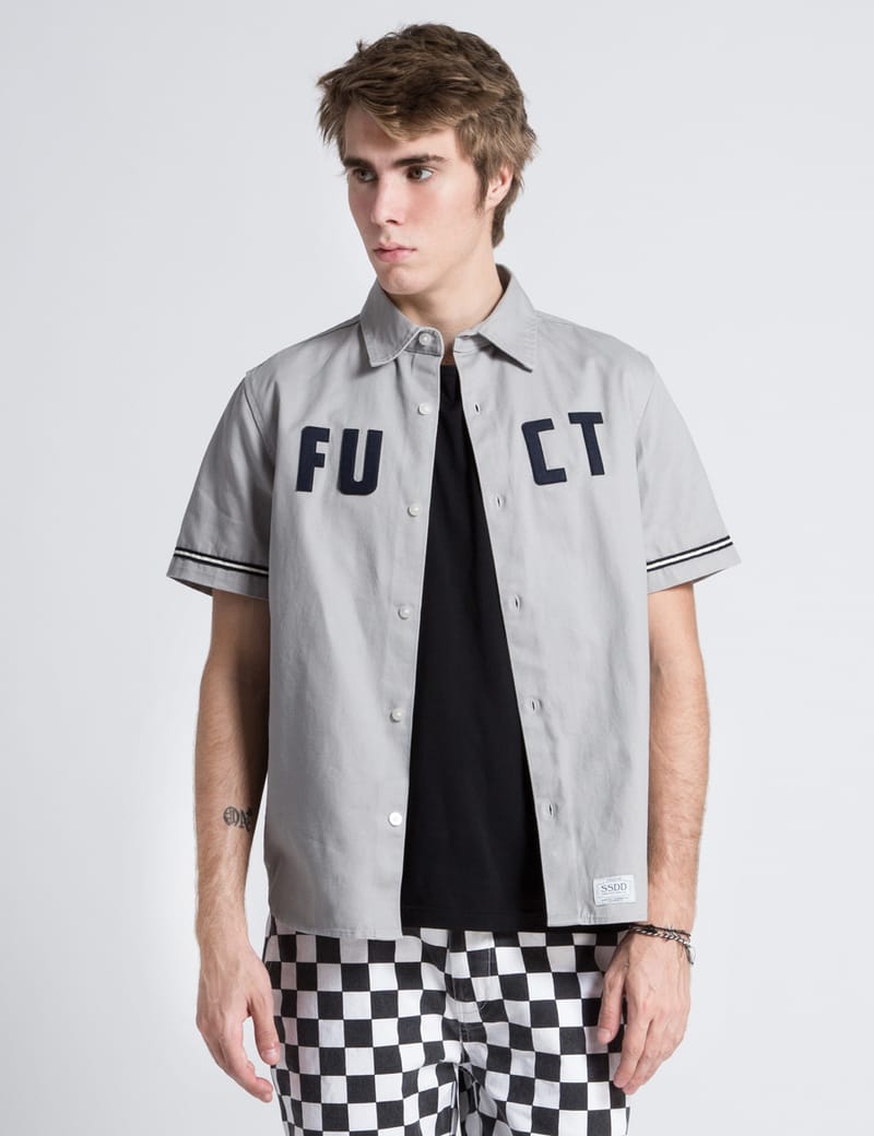 FUCT SSDD - Grey FUCT 69 Baseball Shirt | HBX