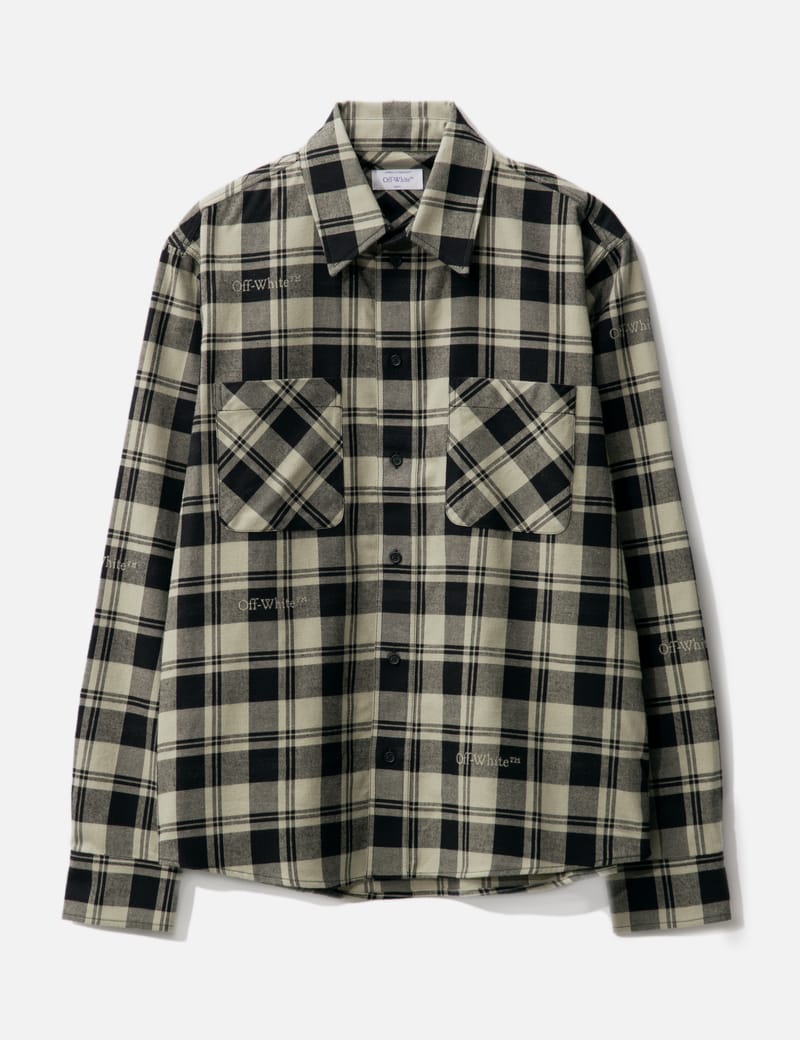 Off white mens clearance flannel