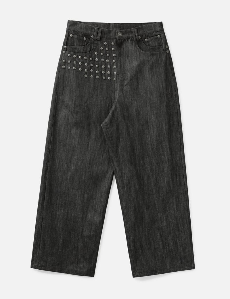 thoughtwefriends Waxed Baggy Denims 【公式通販】