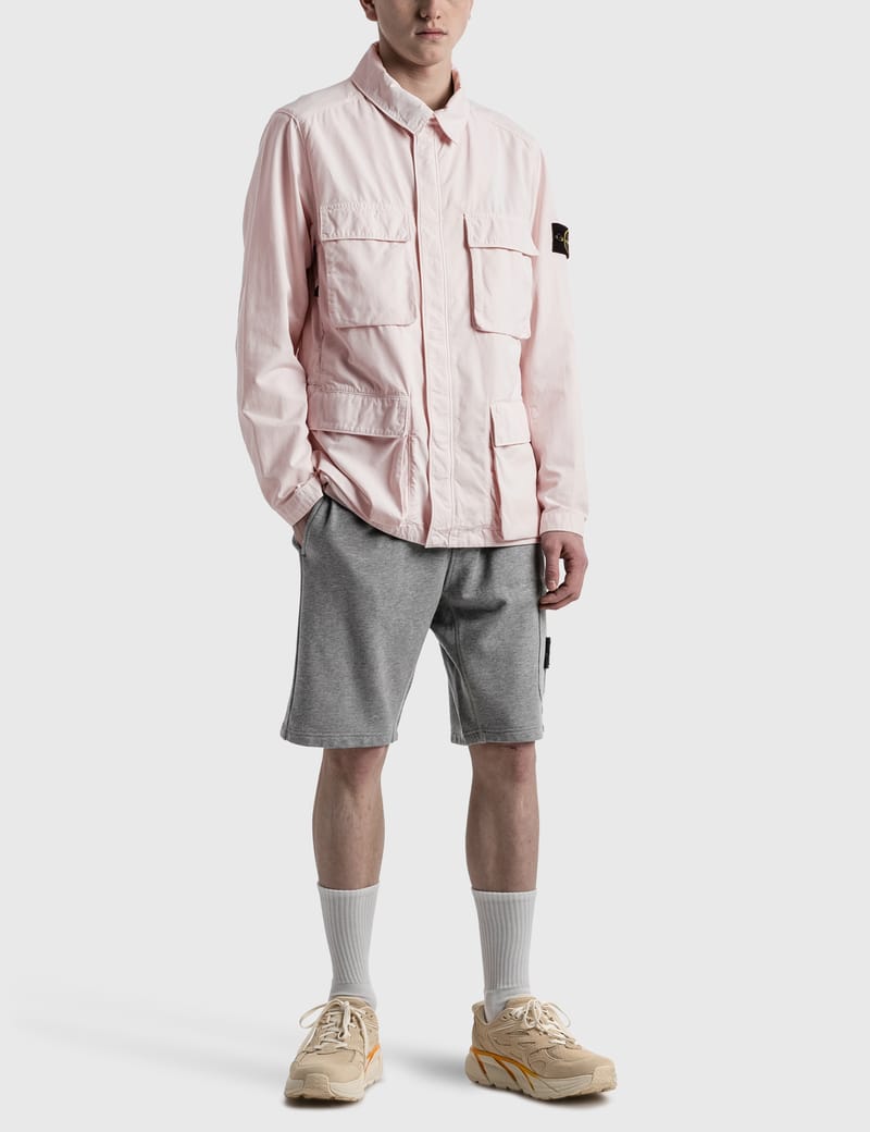 Stone Island - Garment-Dyed Nylon Cotton Batavia Field