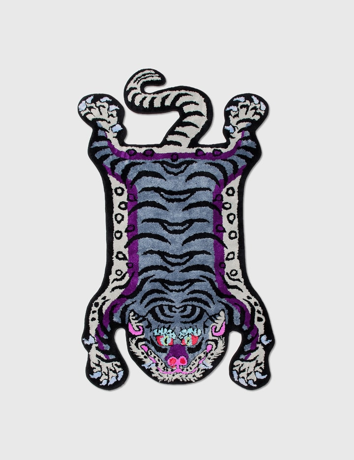 RAW EMOTIONS - Small Mascot Tiger Rug | HBX - Globally Curated Fashion ...