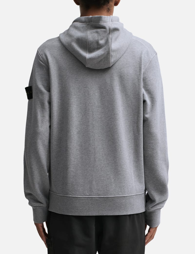 Stone ▼Garment Dyed Cotton Hoodie▼フーディー Stone Island Men's Cotton Fleece Garment Dyed Zip Hoodie in