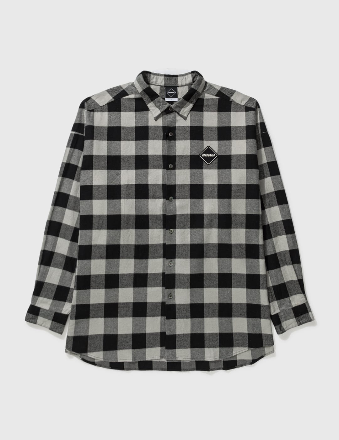 F.C. Real Bristol - Big Logo Flannel Baggy T-shirt | HBX - Globally Curated  Fashion and Lifestyle by Hypebeast