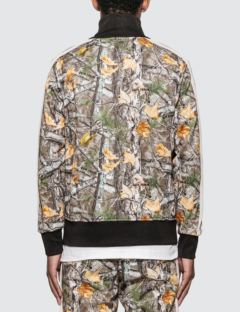 Palm Angels - Wood Camo Track Jacket | HBX - Globally Curated