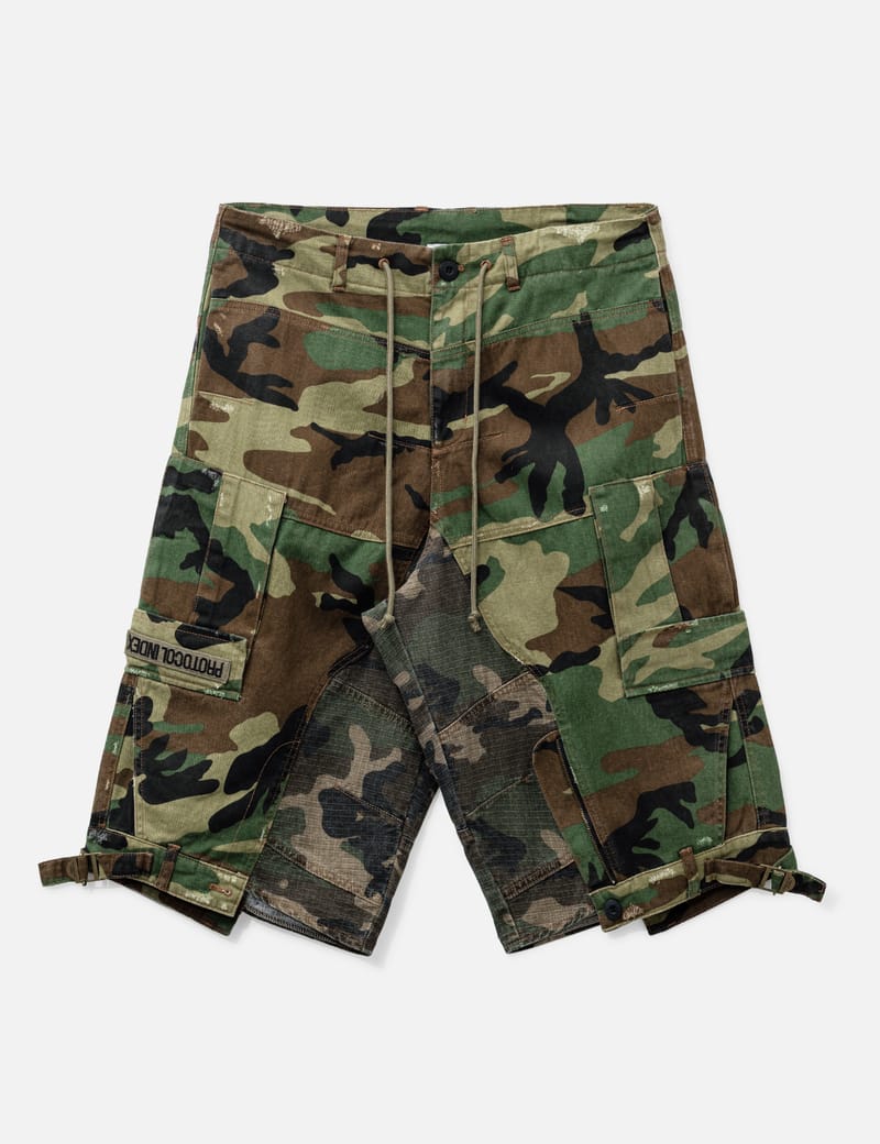 Protocol-Index Folded Waist Jorts - Semi-oversized black denim