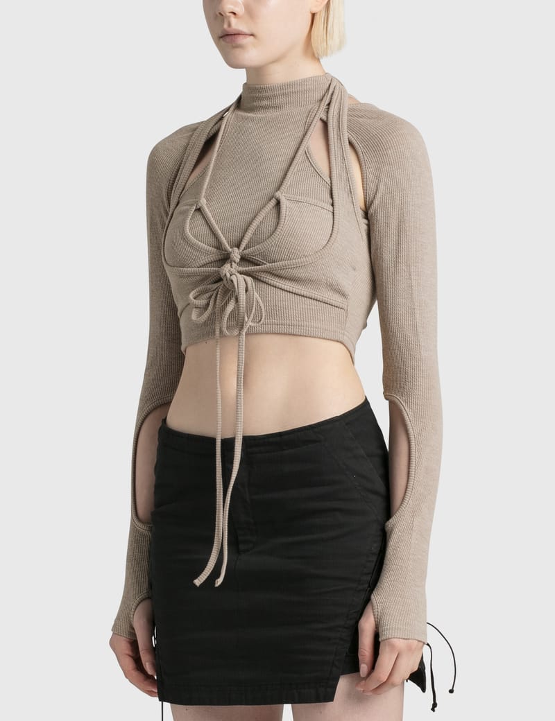 Hyein Seo - Jersey Top With Sleeve | HBX