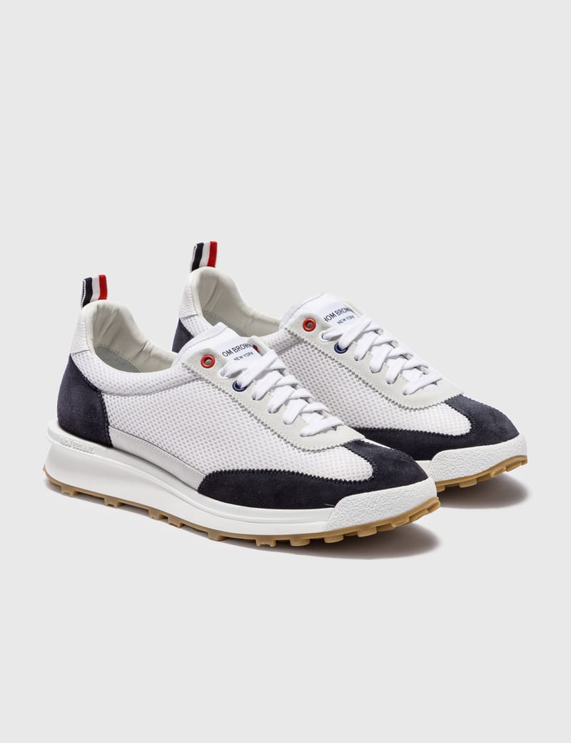★THOM BROWNE★キッド スエード テック ランナー スニーカー ☆THOM BROWNE☆キッド スエード テック ランナー スニーカー