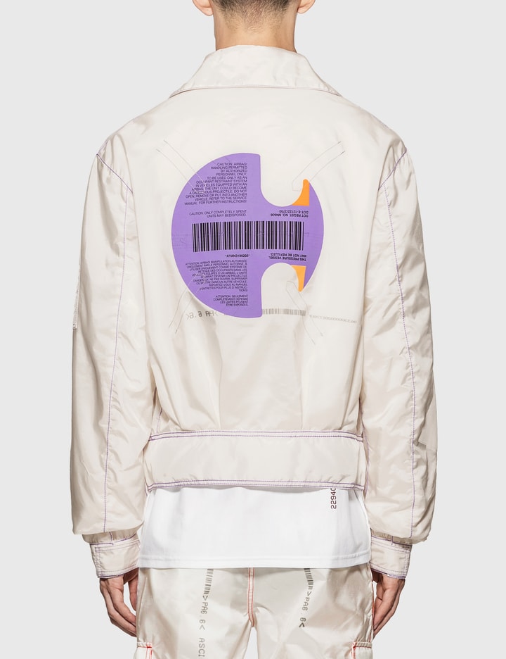 KANGHYUK Readymade Airbag Silkscreen Bomber Jacket HBX Globally