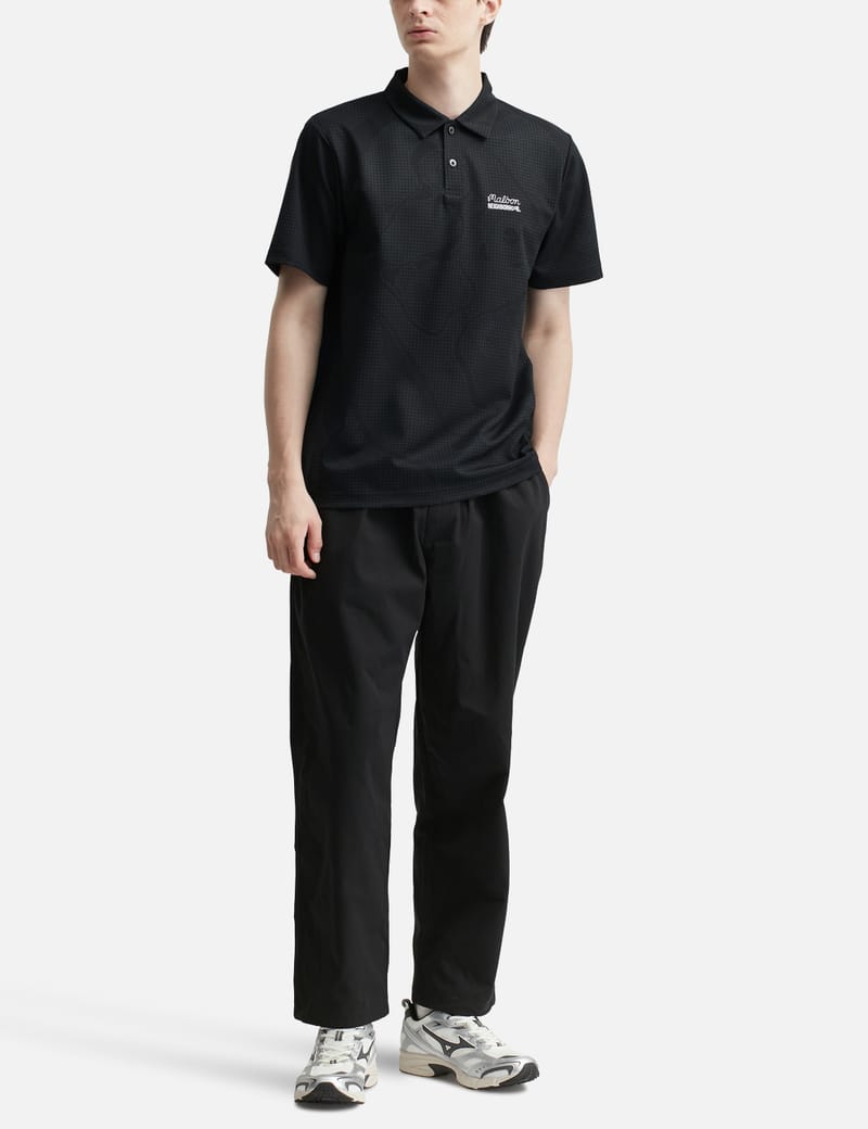 NEIGHBORHOOD×MALBON GOLF ポロシャツ BLACK L NEIGHBORHOOD - NH X MALBON GOLF . T-shirt SS-2 | HBX