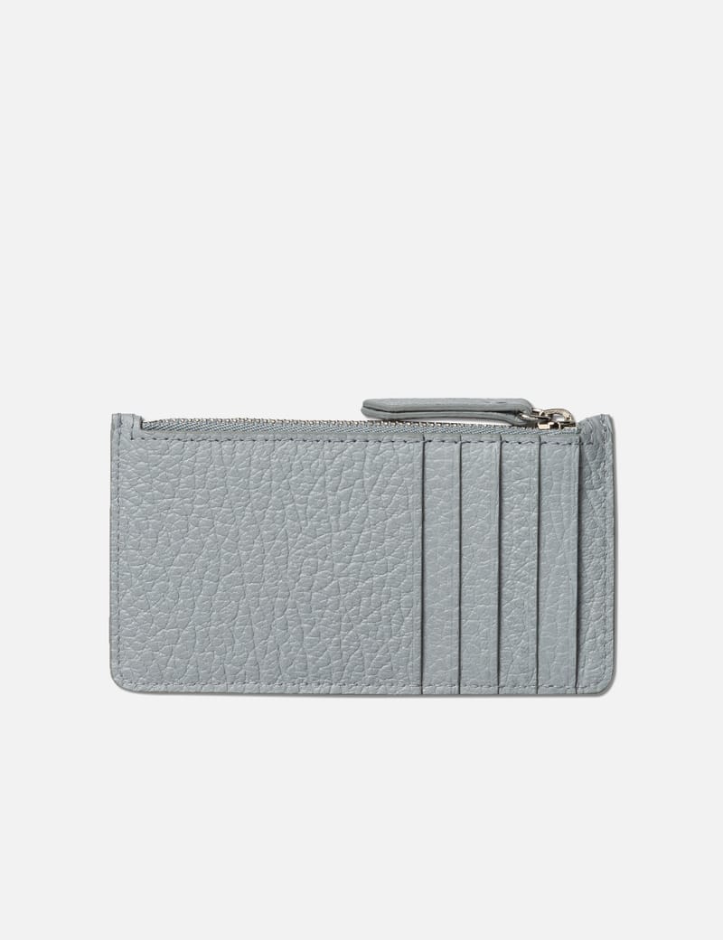 Maison Margiela - Four Stitch Zip Card Holder | HBX