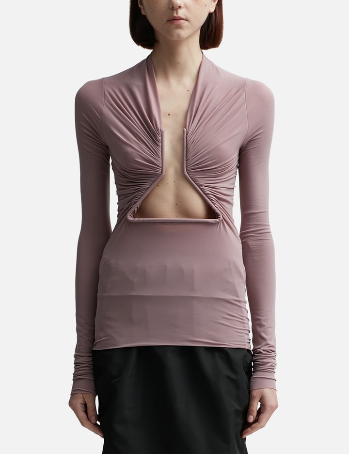 Rick Owens Women's Alannah Prong Bustier Top Beige main image 1