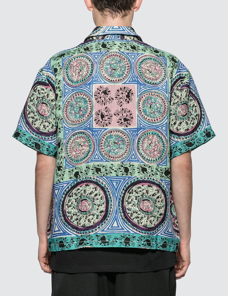 JW Anderson - Mystic Paisley Short Sleeve Shirt | HBX - Globally