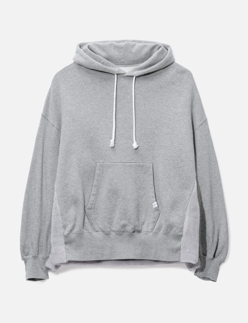 Facetasm - FACETASM FLEECE PANEL HOODIE | HBX - Globally Curated