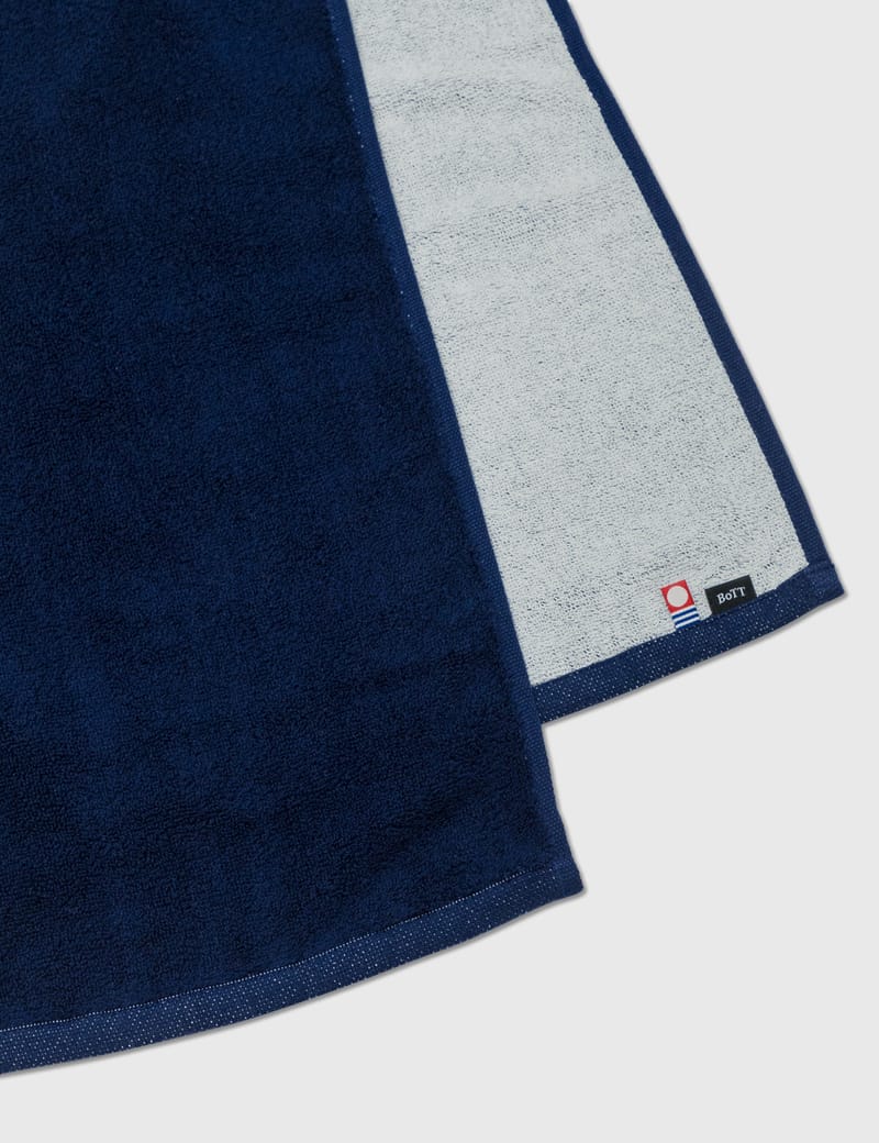 【新品未開封】BOTT Logo Beach Towel  NAVY 今治タオル