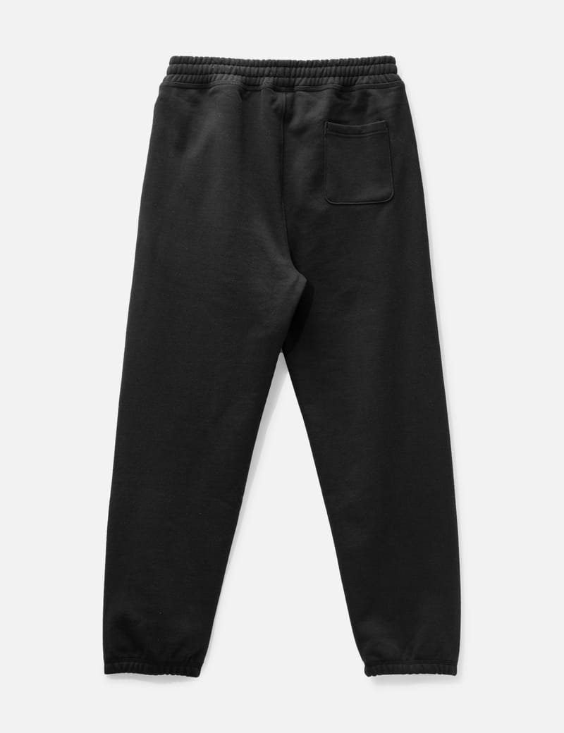 Stussy Black 100% Cotton Logo Jogger Pants Trousers Mens Size hotsell Medium