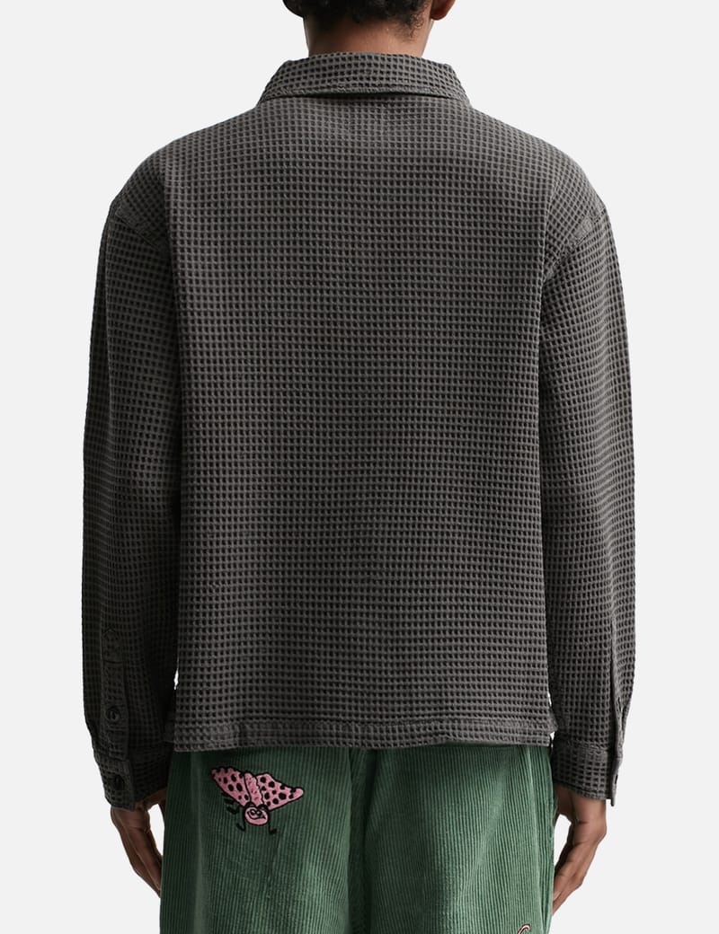 Brain Dead - ワッフルボタン フロントシャツ | HBX