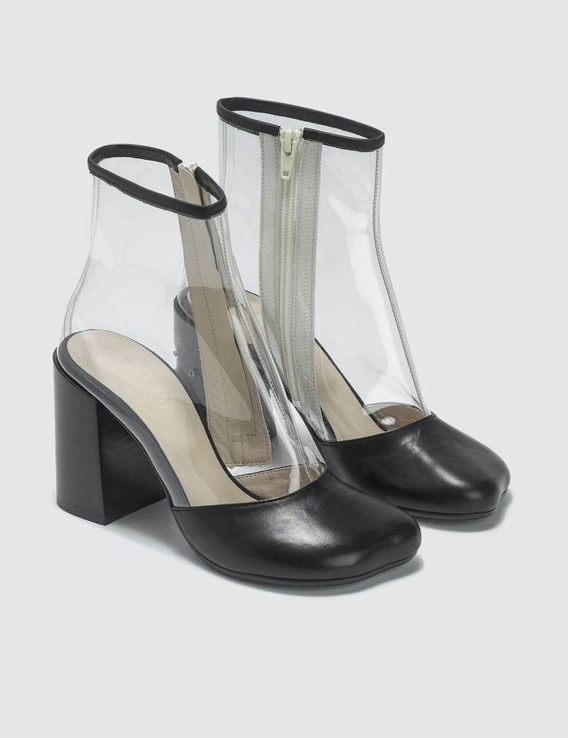 MM6 Maison Margiela - Transparent Boots | HBX - Globally Curated