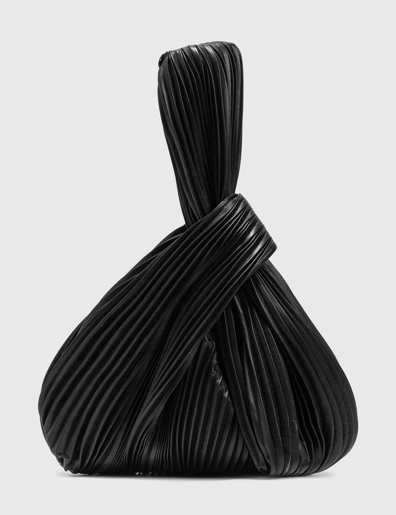 Nanushka - Jen Vegan Leather Pleated Bag | HBX
