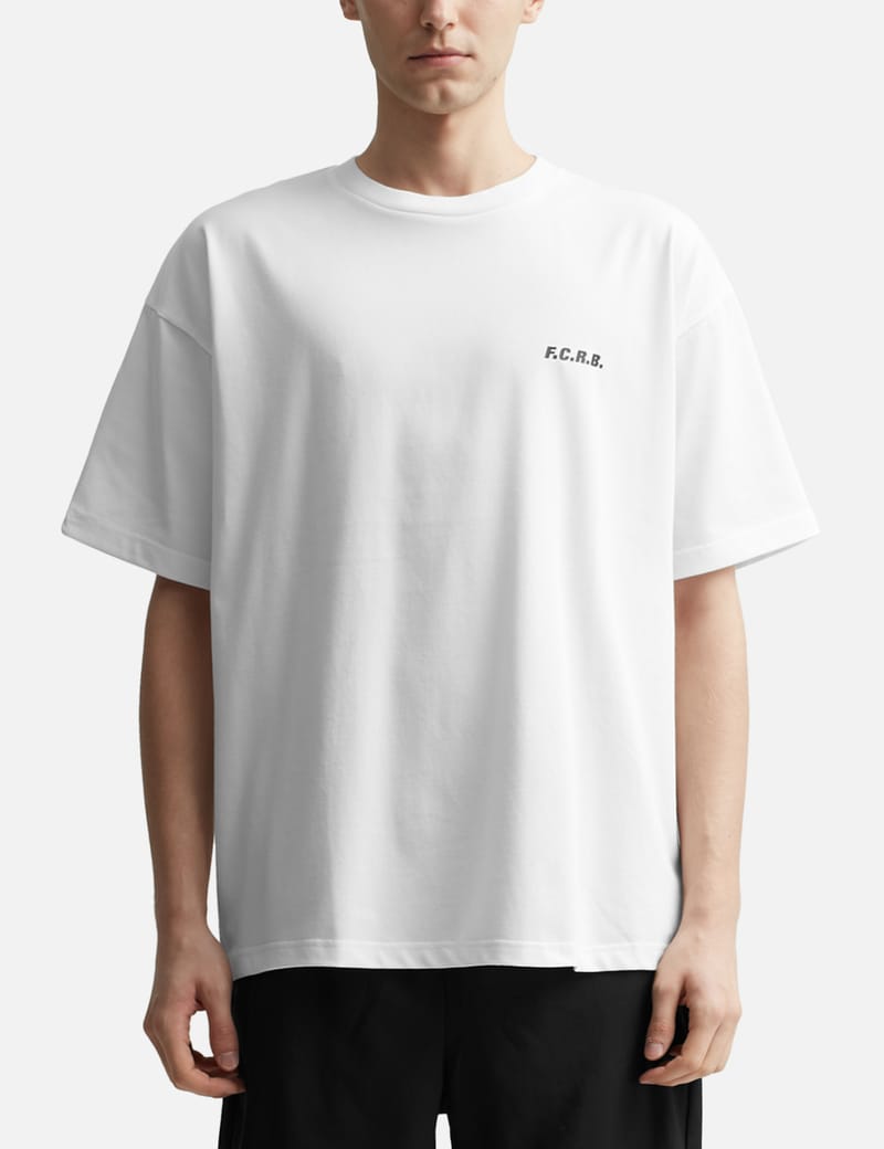 F.C. Real Bristol - BLURRED BIG LOGO S/S TEAM BAGGY T-SHIRT | HBX