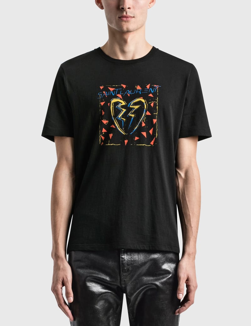 【美品】Yves Saint Laurent   Heart Tシャツ