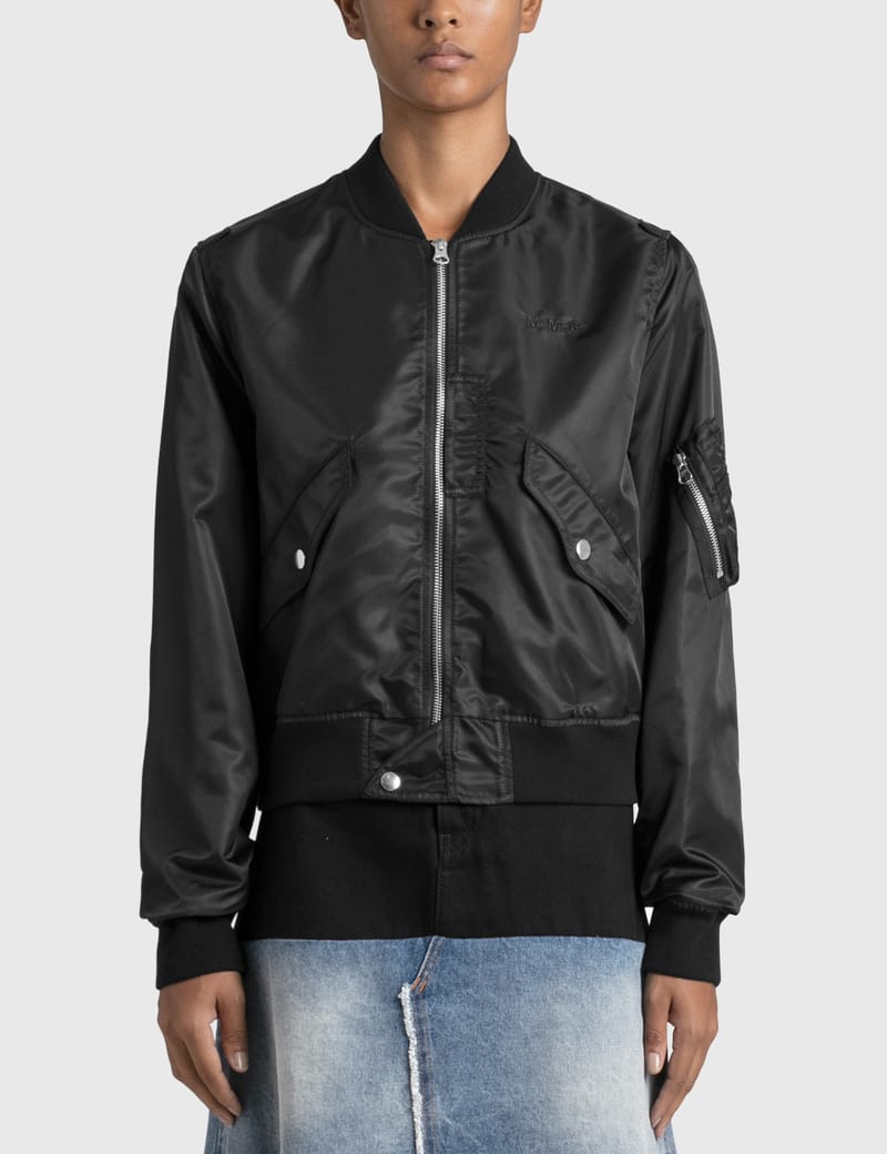 MM6 Maison Margiela - Nylon Bomber Jacket | HBX - Globally Curated Fashion  and Lifestyle by Hypebeast