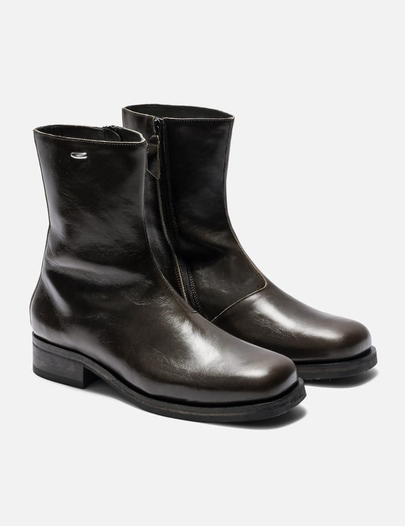 Our Legacy Camion Boot - Italian calf leather boots with Vibram