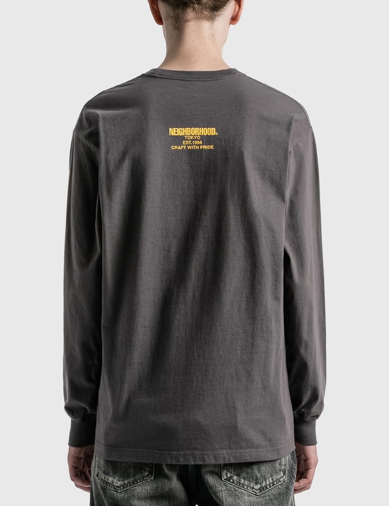 NEIGHBORHOOD - Bones Long Sleeve T-shirt | HBX - Globally Curated