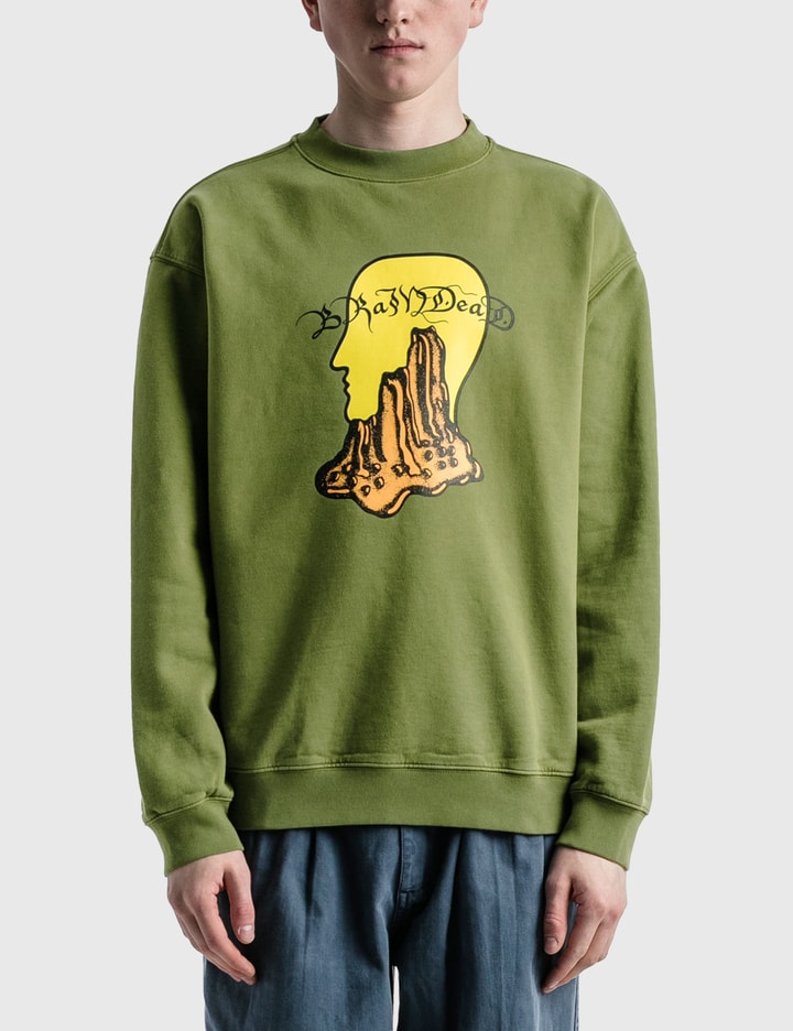 Brain Dead - Mount Slime Crewneck | HBX - Globally Curated Fashion and ...