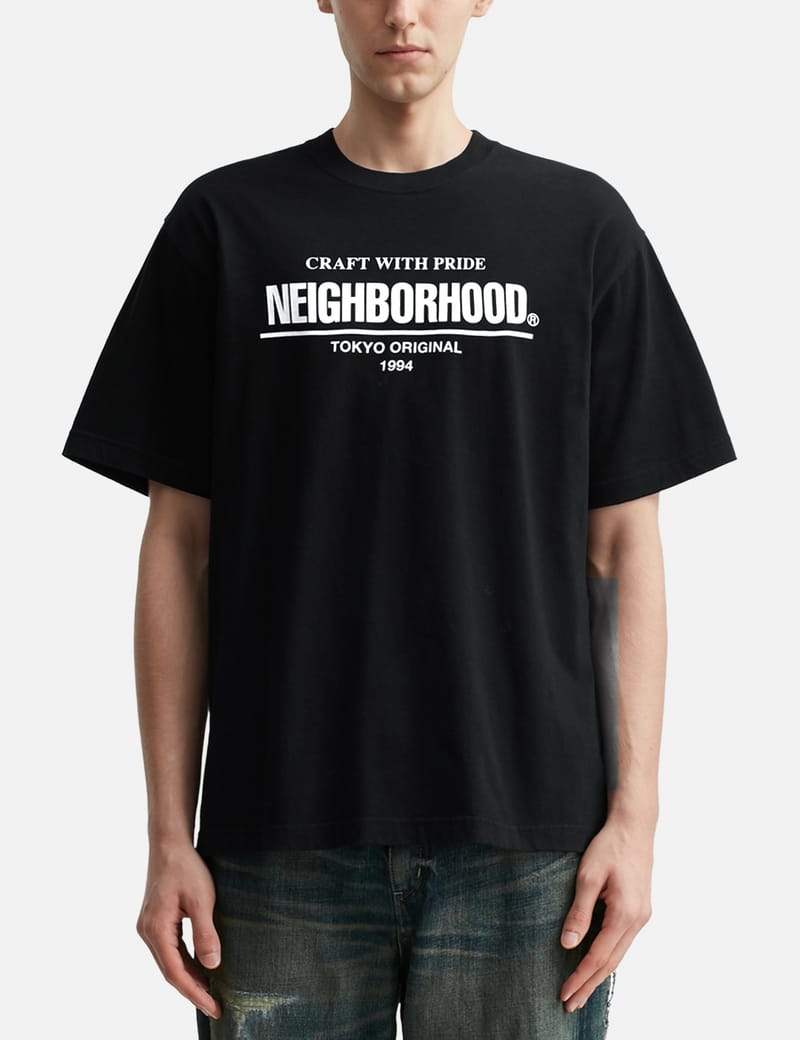 【ド※※ザ様】NEIGHBORHOOD NH.TEE SS-18 Tシャツ XL SAINT M×××××× (セントマイケル) × NEIGHBORHOOD / NH_SS TEE