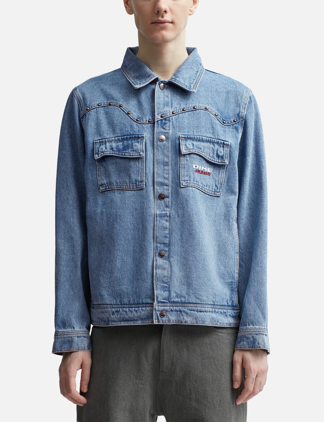 Dime - DENIM WESTERN JACKET | HBX - Globally Curated Fashion and