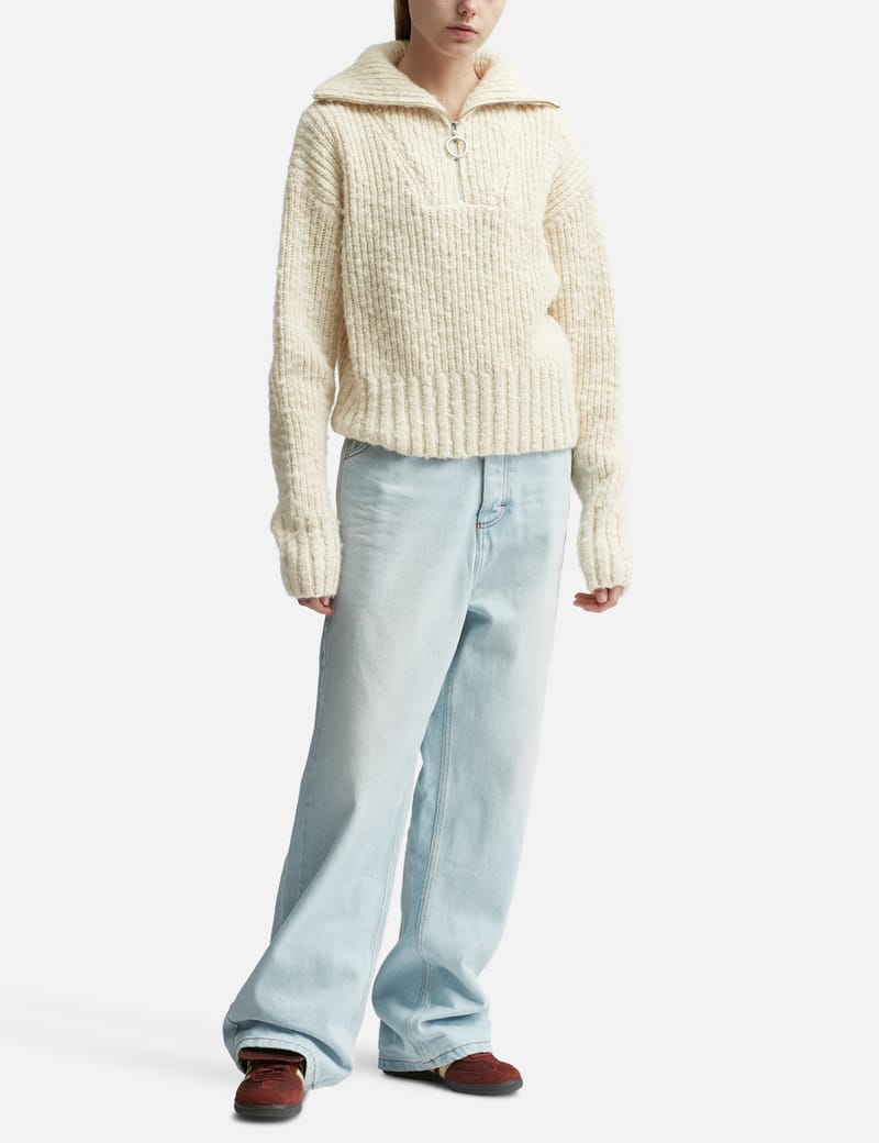 AMISH 売れ筋商品|||アミッシュ ニット&セーター アウター レディース Sweaters White 送料無料】 アミッシュ レディース ニット&セーター アウター
