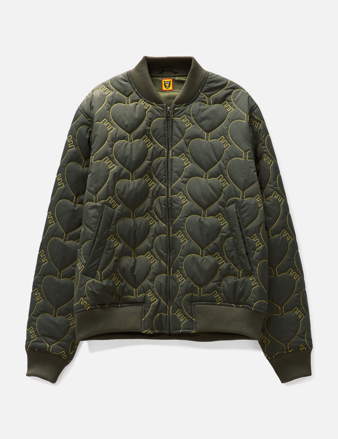 Human Made - HEART QUILTING JACKET | HBX - Globally Curated Fashion and ...