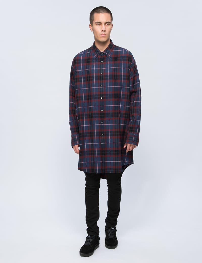 LAD MUSICIAN - Long Check Shirt | HBX - Globally Curated Fashion