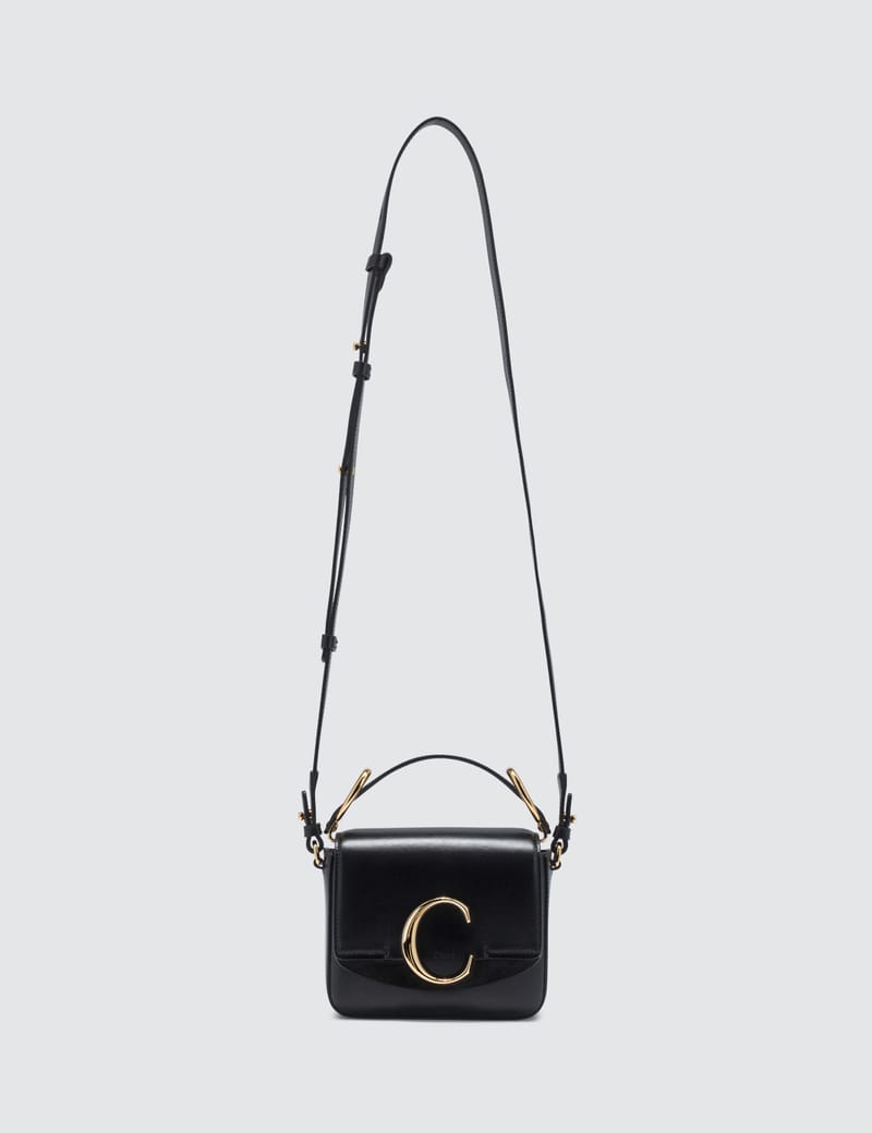 Mini chloe c bag sale hot sale