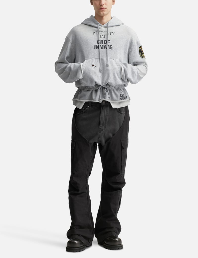 protocol Index 3 LAYERED TRACKPANTS（GRY） Protocol Index FW25 3 Layered Track Pants / Gray - Nubian
