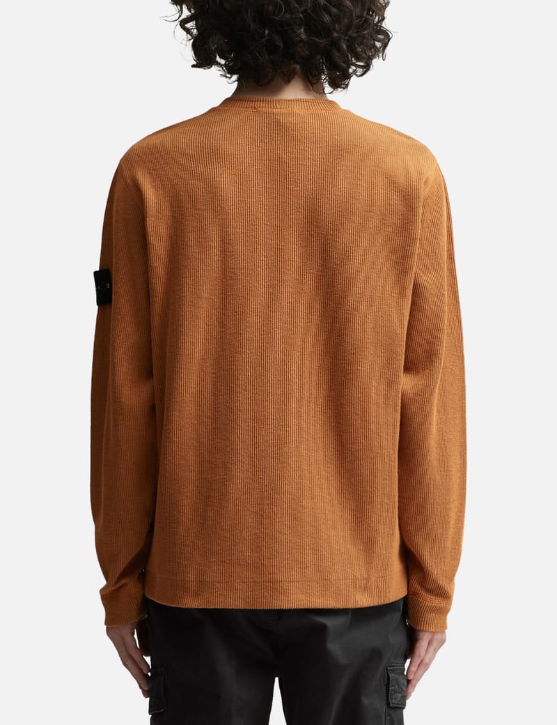 Orange stone cheap island jumper