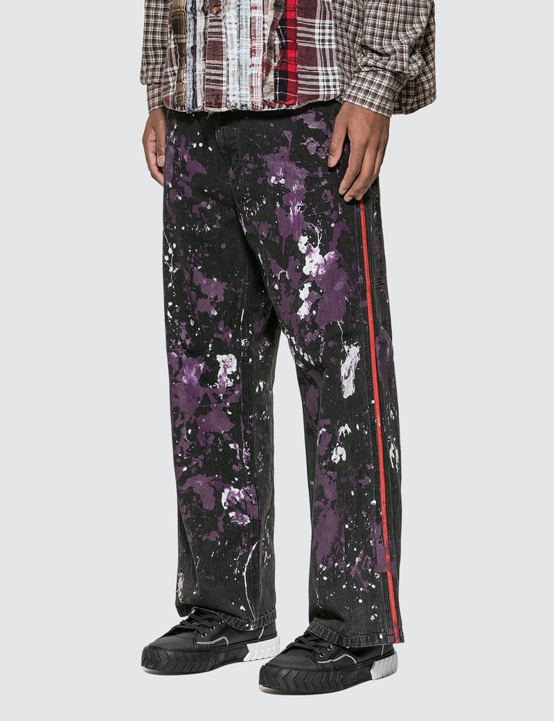 Needles - Side Line Painter Pants | HBX - Globally Curated