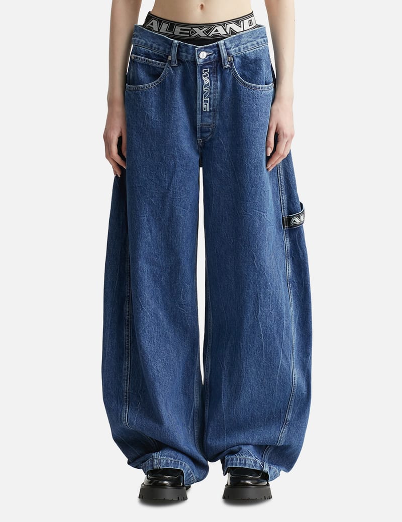 T By Alexander Wang - Pre-Styled Rounded Jeans | HBX