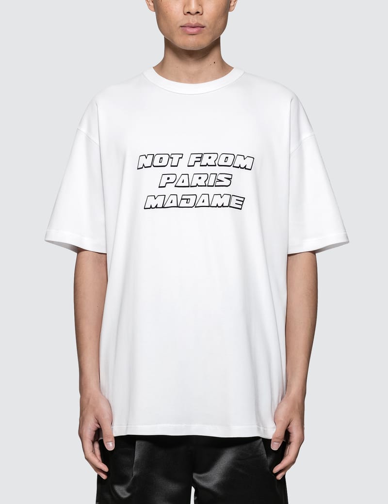 Drôle de Monsieur - NFPM Slogan S/S T-Shirt | HBX - Globally