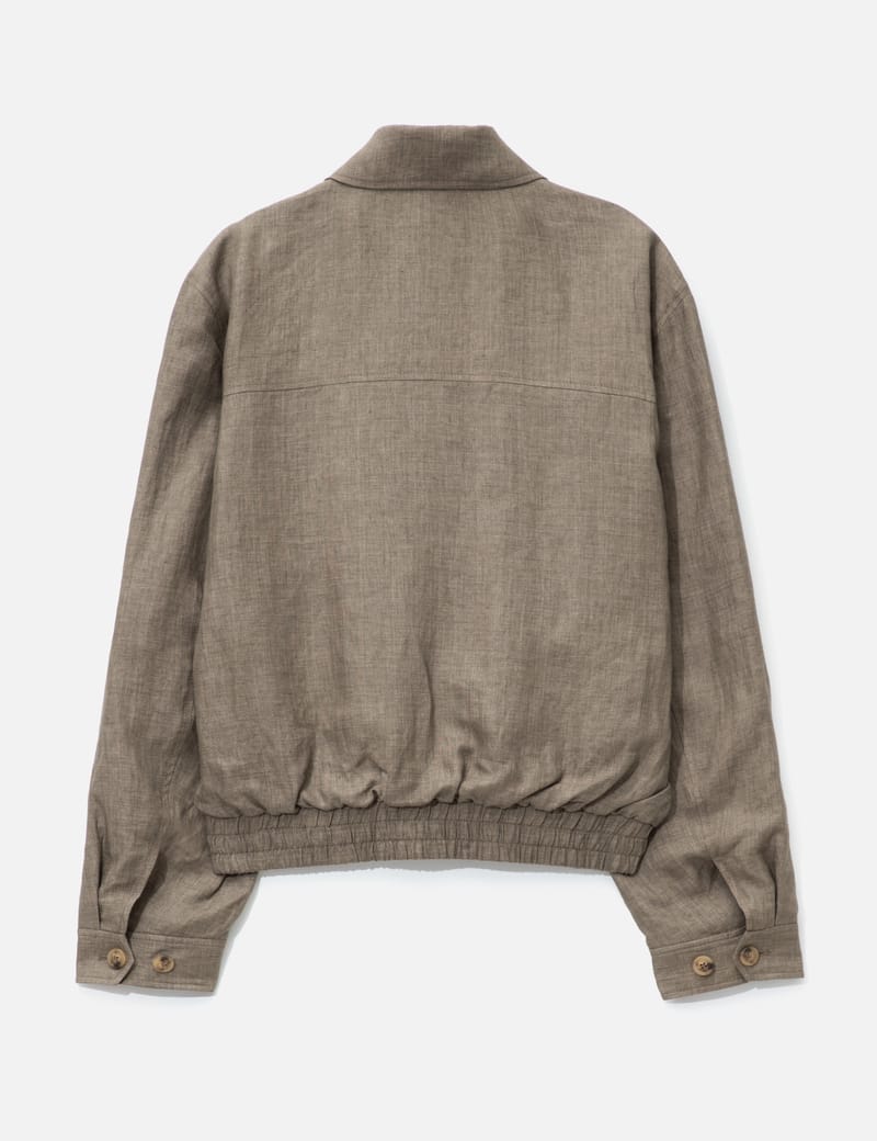 COOR Double Pocket Station Blouson Jacket - Lightweight linen
