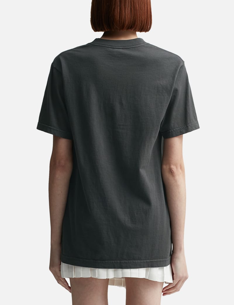 Sporty&Rich｜ (Varsity Crest T-Shirt (TO043606218GY0319 Sporty & Rich - Varsity Crest T-Shirt | HBX - Globally