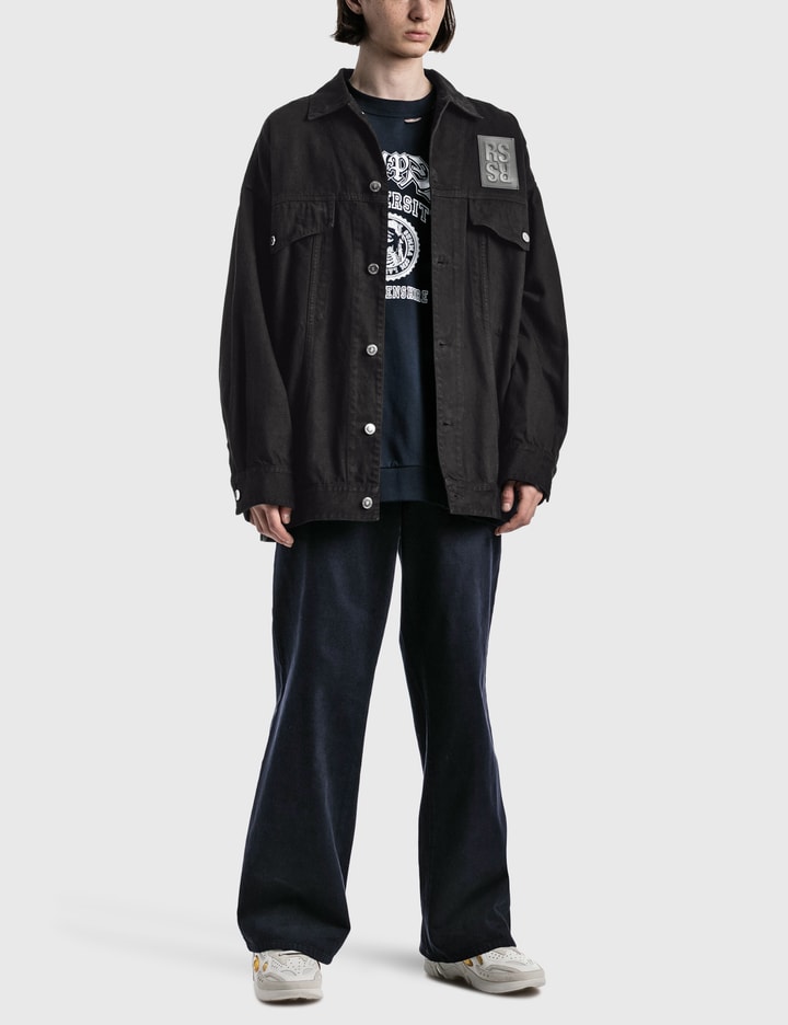 Raf Simons Oversized SolemnX Denim Jacket HBX Globally Curated