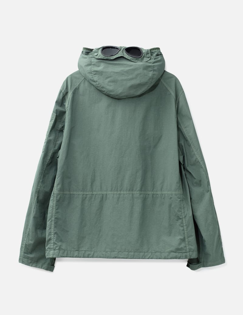 C.P. Company Flatt Nylon Goggle Jacket - Garment-dyed nylon jacket