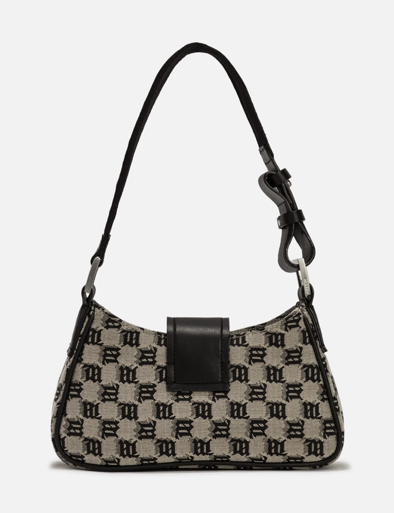 Misbhv - JACQUARD MONOGRAM SHOULDER BAG SMALL | HBX - Globally