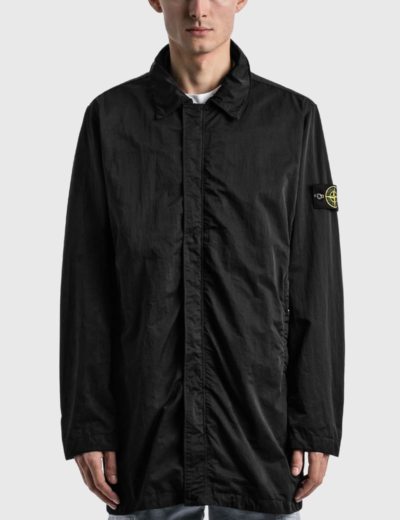 Stone Island - Nylon Batavia-TC Trench Coat | HBX - Globally